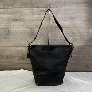 Coach Duffle XL Legacy Black 9151 Leather Shoulder Bag